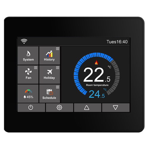 Smart Thermostat Full-Scenario-oplossing voor compatibele apparaten: Smart Temper Control compatibel met meerdere systemen