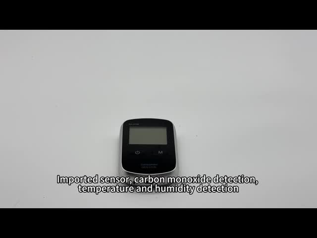 Slimme CO-detector met wifi - APP-besturing Koolmonoxidemelder met temperatuur- en RV-sensor