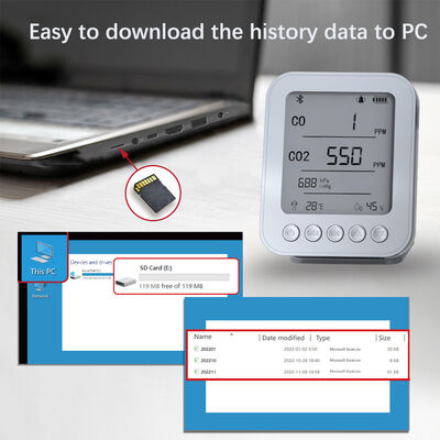 Goede prijs. Luchtkwaliteitsdetector C02 temperatuur, luchtvochtigheid detectie geschikt voor auto's online