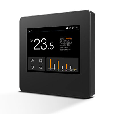 Goede prijs. Gepersonaliseerde Smart Home WiFi thermostaten 3.2 inch LCD capacitieve touchscreen online