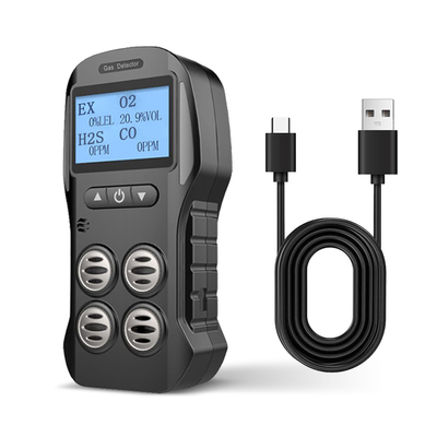 Goede prijs. ODM Draagbare Multigas Detector Monitor Realtime Display CO 200PPM H2S 10PPM online