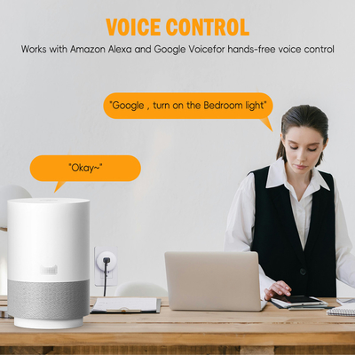 Good price Home Wireless WIFI Smart Socket Plug voor Alexa 5 GHz 240V 1800W online
