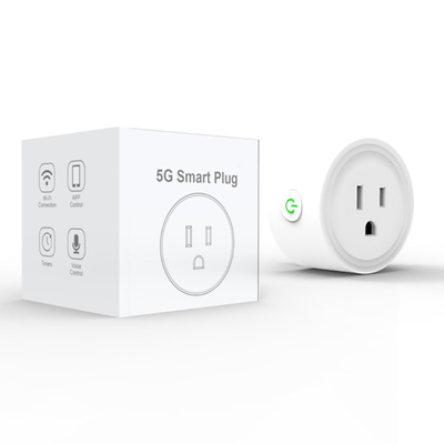 Good price Custom 5ghz Smart Socket Plug WiFi ondersteunt Alexa en Google Control online