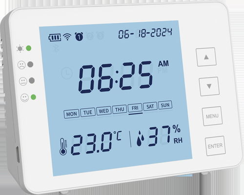 Good price ODM Indoor Temperatuur Vochtigheid Wifi Thermometer Hygrometer Voor Office Laboratory online