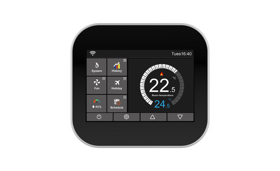 Supermarkt Bluetooth Smart WiFi Thermostaten 240v Voor individuele kamers