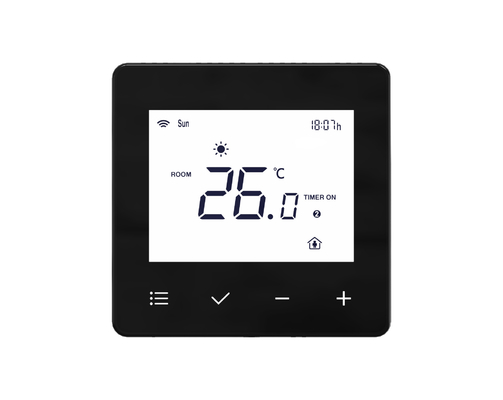 Draadloos internet Radiant Heat Smart Thermostat Elektrisch verwarmingssysteem 240 Volt