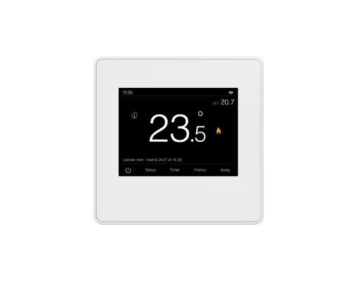 Groter naadloos scherm Smart WiFi thermostatsysteem voor huisverwarming en airconditioning