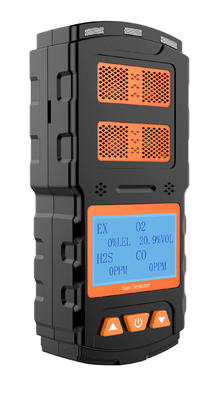 Good price 4 Gas Multigas Detector Monitor Brandbare zuurstof Waterstofsulfide & CO online
