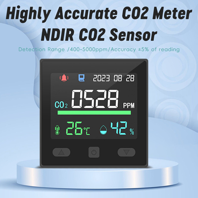 Good price Wandmontage Smart Co2 Monitor Luchtkwaliteit NDIR IAQ Sensor 86mm online