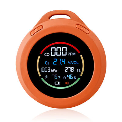 Draagbare koolmonoxidalarm - zuurstof- en barometrische gasdrukanalyseerder voor thuis/auto/camping
