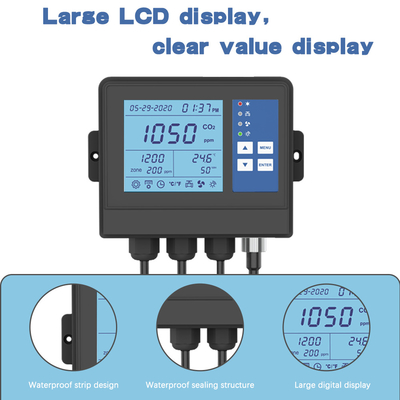 Good price ODM Temperatuur Vochtigheid Kas Temperatuur Controller CO2 Sensor Voor Plantenteelt online