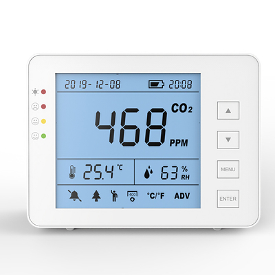 Good price Oplaadbare CO2-meter voor binnenruimte NDIR niet-dispersieve infraroodsensor online
