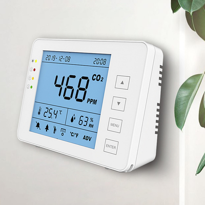 Good price HVAC NDIR Indoor CO2 Tvoc Air Quality Monitor Meter LCD-display online