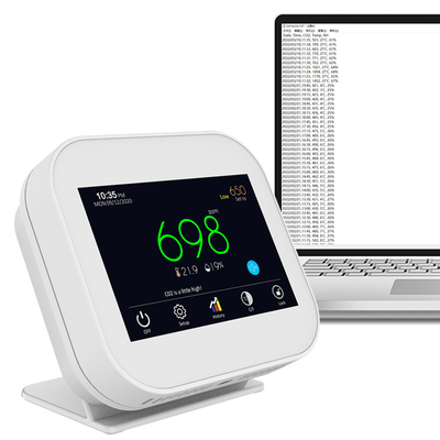Good price Innen USB NDIR CO2-sensor detector luchtkwaliteitsmonitor capacitieve aanraakpaneel online