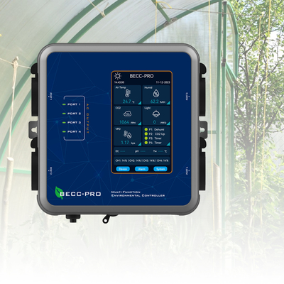 Goede prijs. Kas 4-in-1 Sensor: Multifunctionele Monitor & Regeling voor Temperatuur, Vochtigheid, CO₂, Licht & Ventilatie online