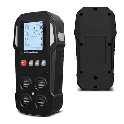 Goede prijs. Industrial 4-Gas Detector for Confined Spaces: CH4/CO/H2S/O2 High-Accuracy Sensor with Visual Alarm online