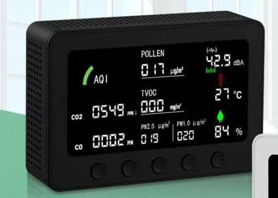 Goede prijs. Slimme Luchtkwaliteitsmonitor 9-in-1 met Real-Time AQI Display | Tuya Compatibel voor Thuis & Kantoor online