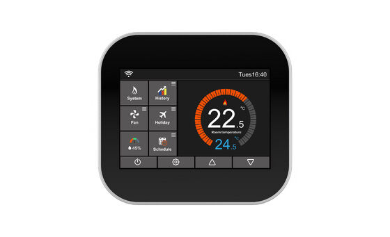 Goede prijs. Digitale HVAC-thermostaat - WiFi/LoRaWAN optioneel, spraakbediening (Alexa/Google), voor verwarming van winkelcentrum/thuiskantoor online