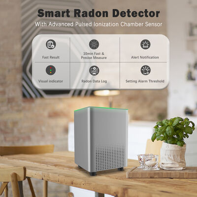 Goede prijs. 2026 Beste Smart Home Radon Monitor - Digitale Radon Gas Detector Compatibel met Android & iOS online