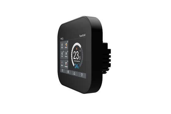 Programmabele WiFi verwarmingsthermostaat voor vloersystemen.