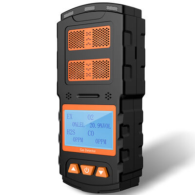 Goede prijs. Handheld 4-gas analysator met brandbare gaslek detectie LCD-monitor online