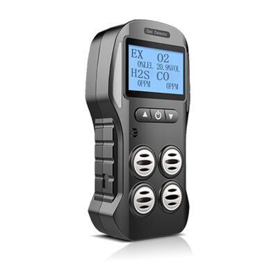Goede prijs. Groothandel X-4 4-in-1 Draagbare Gasdetector - EX/O2/CO/H2S Meertalige Gegevensregistratie 2000mAh Batterij online