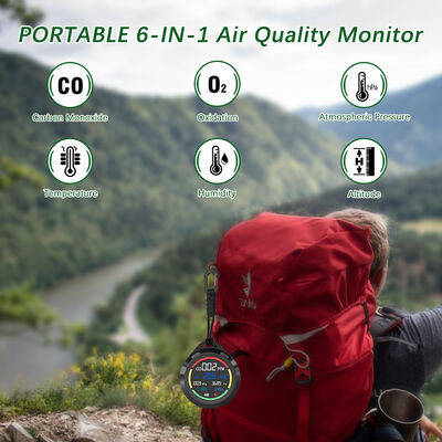 Goede prijs. Draagbare Koolmonoxide (CO) Alarm | 300-1100hPa Luchtdrukbereik, Elektrochemische Sensor met Geluid-Licht Alert voor Thuis/Garage/Camper PT08 online