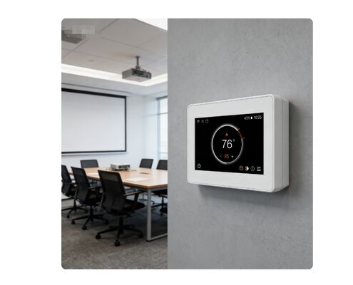 Goede prijs. Smart Us-type thermostaat Programmeerbare thermostaat voor commerciële/woninggebruik - App-gecontroleerde WiFi-thermostaat met timermodus en vochtigheidsweergave online